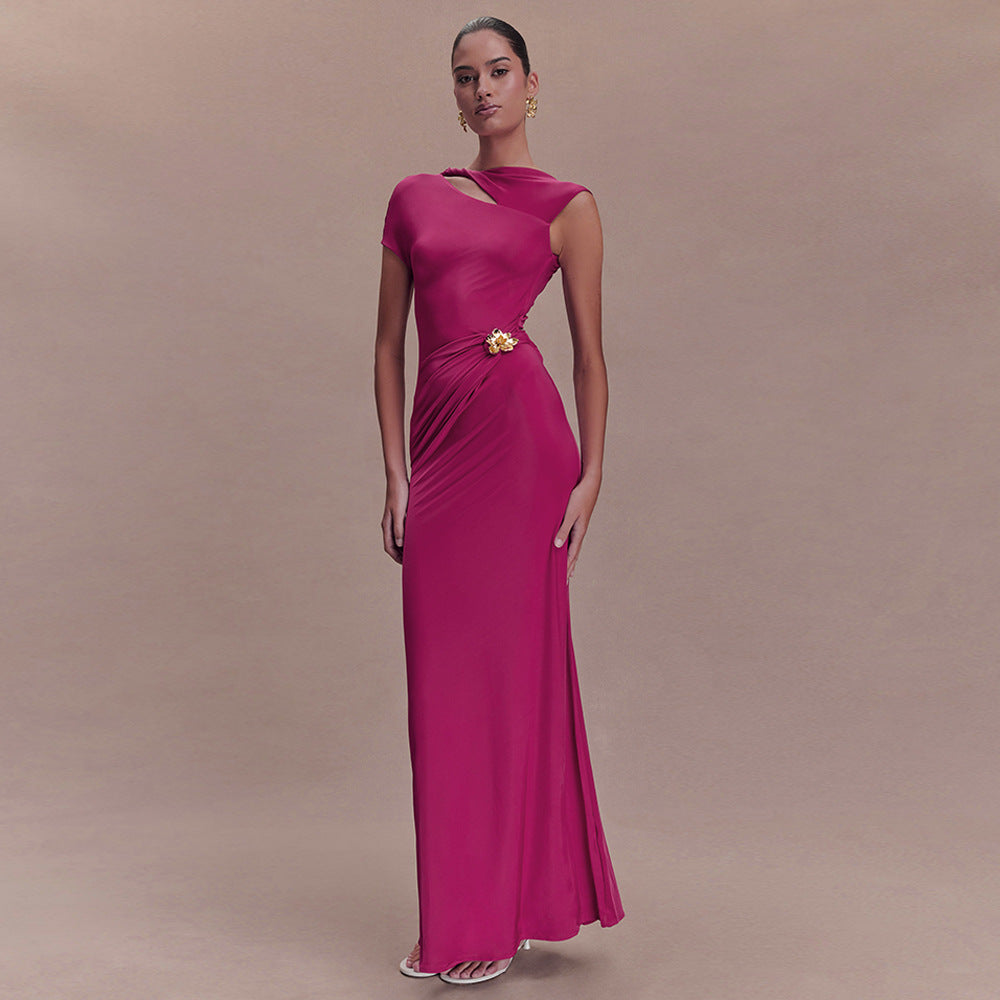 Gentry Maxi Dress - Rose Red